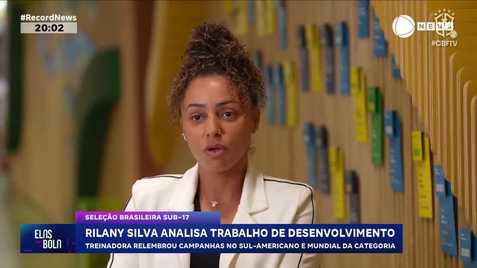 Rilany Silva analisa trabalho de desenvolvimento na seleção sub-17