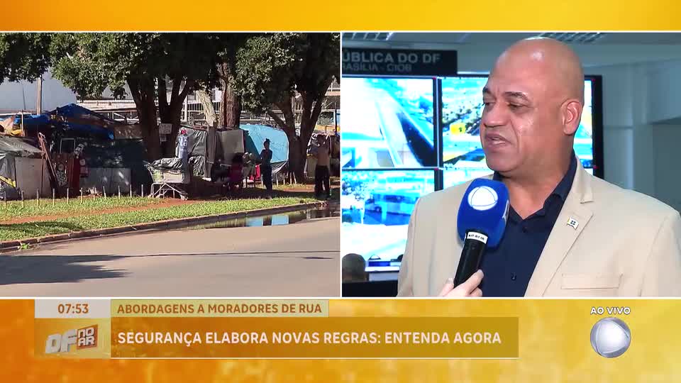 Força-tarefa aborda segurança e assistência a moradores de rua em Brasília