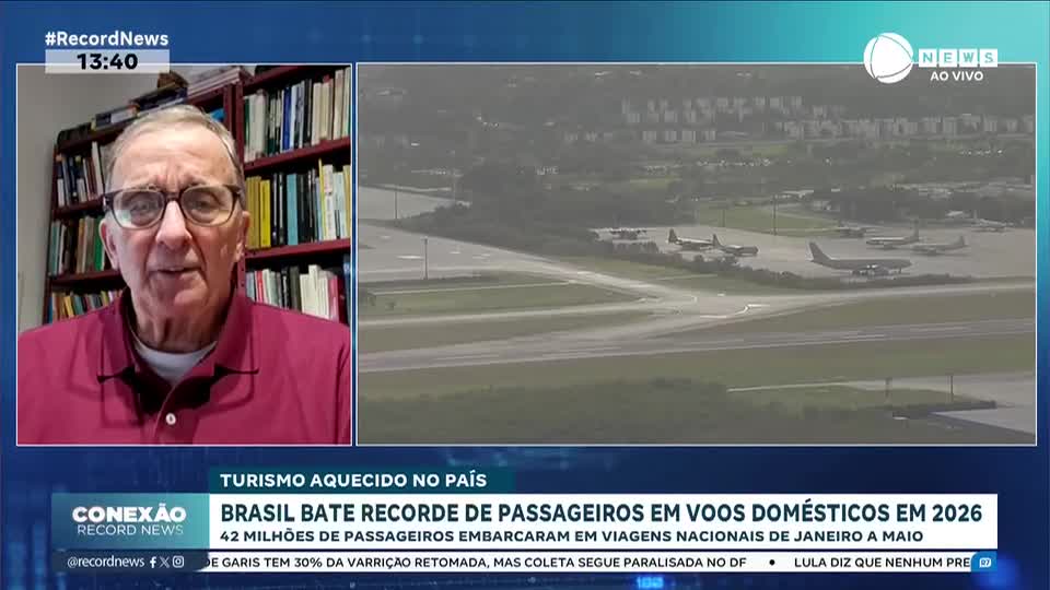 País registra recorde com 42 milhões de passageiros