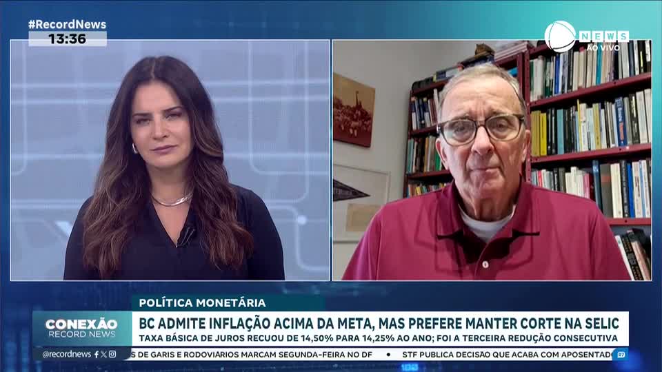 BC admite inflação acima da meta, mas prefere manter corte na Selic