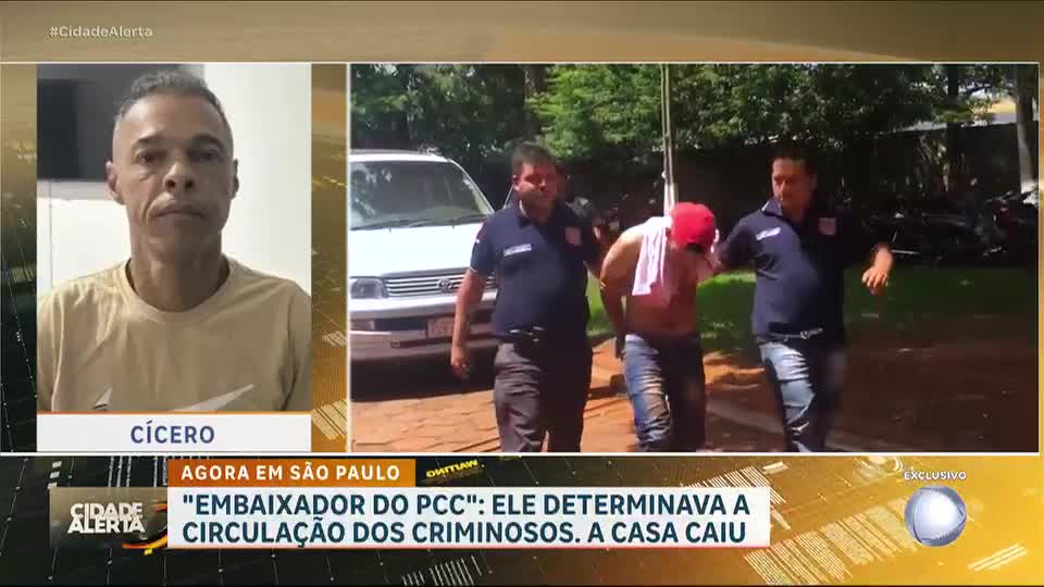 Polícia captura 'Embaixador do PCC' e apreende R$ 200 mil da facção em São Paulo
