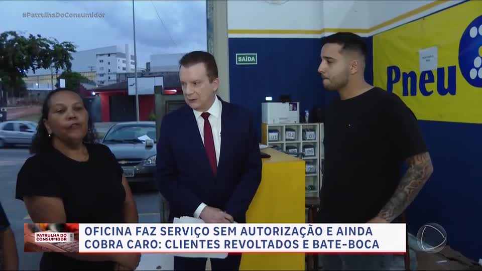 Patrulha do Consumidor: Oficina cobra R$ 680 por dois litros de óleo sem o cliente pedir a troca