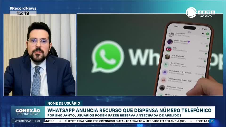 WhatsApp anuncia recurso que dispensa número telefônico