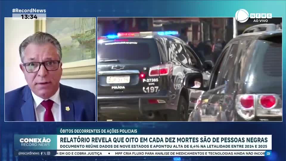 Relatório revela que oito em cada dez mortes em ações policiais são de pessoas negras