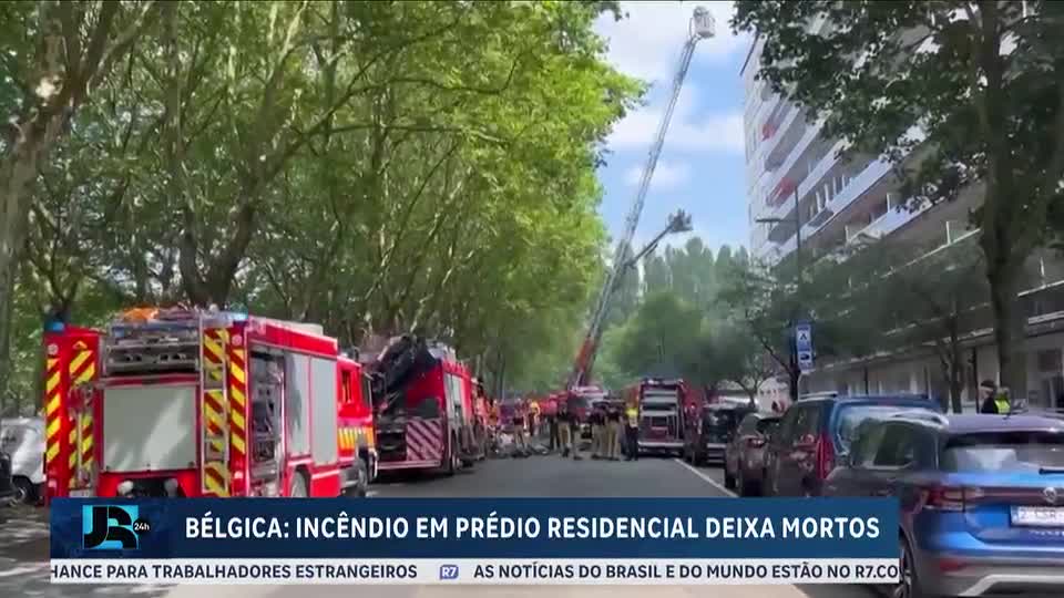 Incêndio em prédio residencial na Bélgica deixa seis mortos