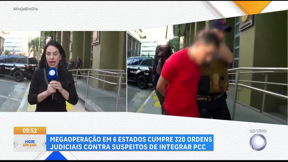 Megaoperação nacional combate facção criminosa em seis estados nesta quarta-feira (1°)