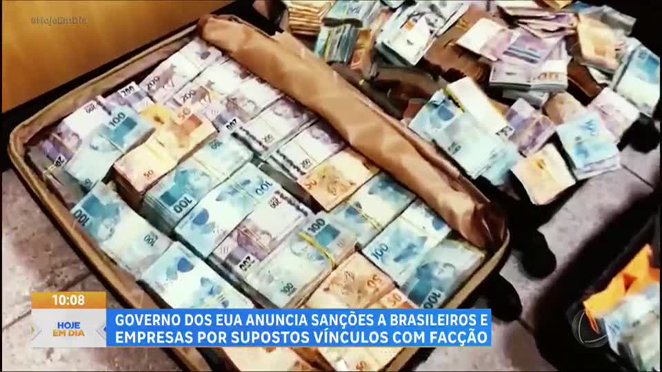 Governo dos Estados Unidos sanciona brasileiros ligados ao PCC