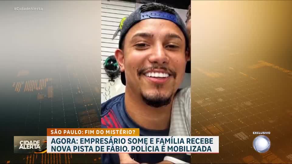 SP: jovem empresário some e buscas encontram possível cemitério clandestino