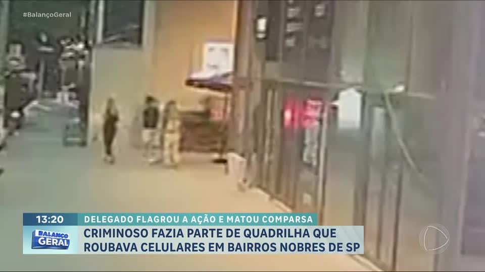 SP: criminoso que fazia parte de quadrilha que roubava celulares é preso