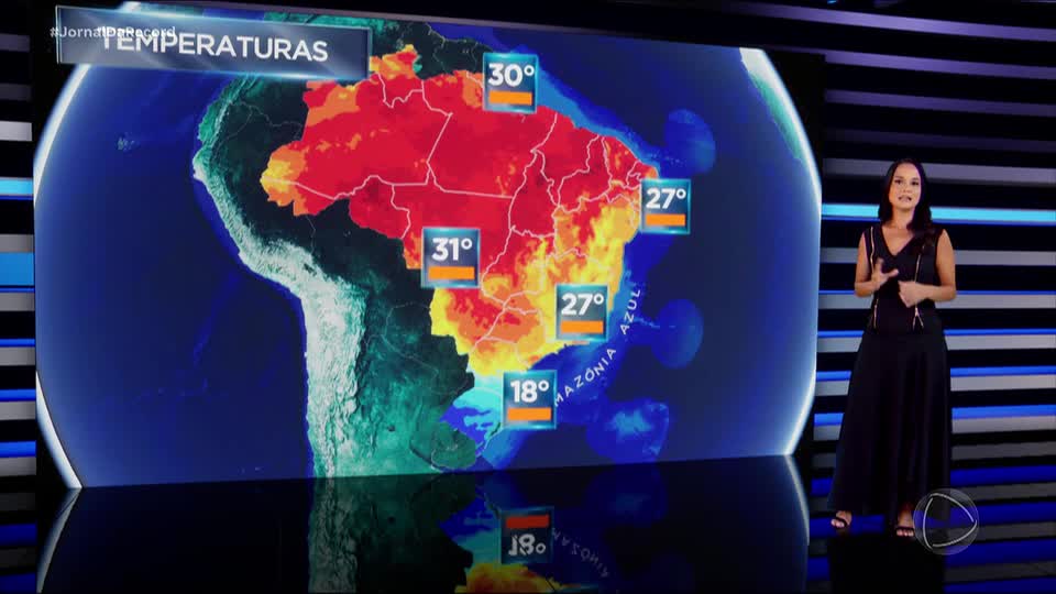 Confira a previsão do tempo para esta quinta-feira (2)