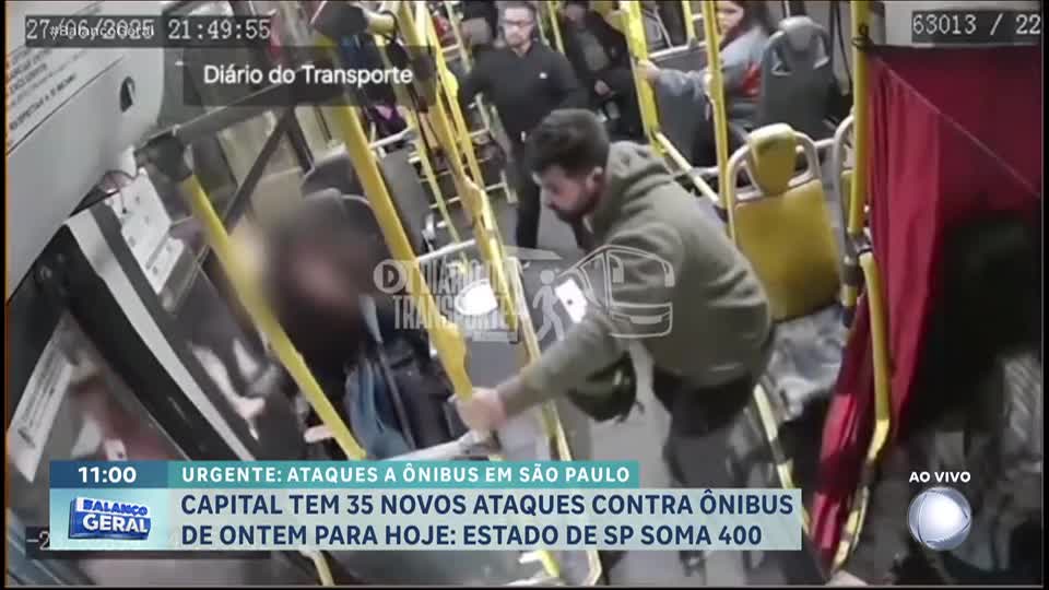 Capital paulista registra 35 novos ataques contra ônibus nas últimas 24 horas