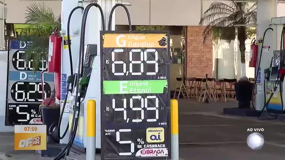 Aumento: posto vende gasolina a R$ 6,89 por litro; sindicatos de  combustíveis desconhecem motivo