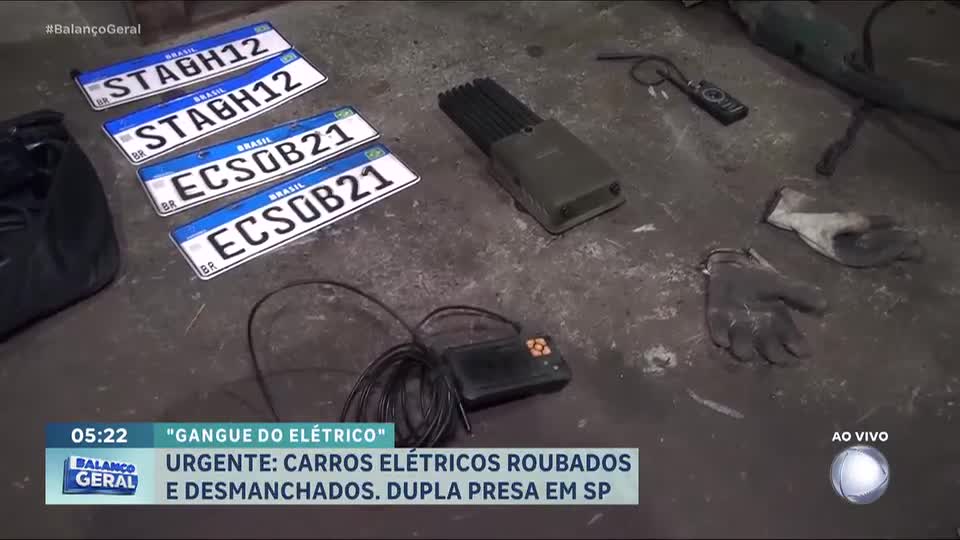 Polícia fecha desmanche especializado em carros elétricos na zona leste de São Paulo
