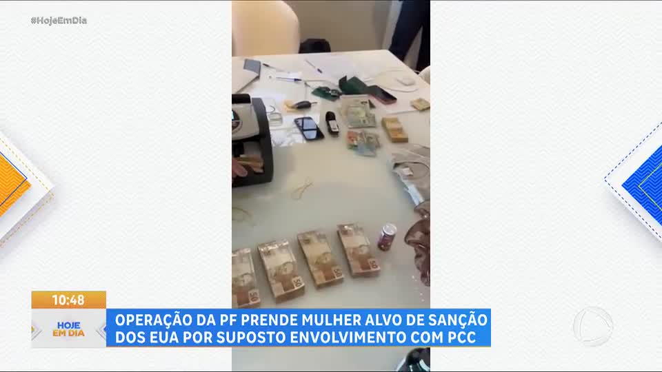 Polícia Federal prende mulher alvo de sanção dos EUA por suposto envolvimento com PCC