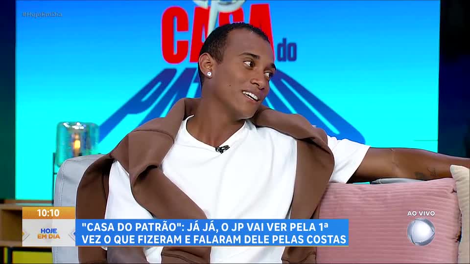 JP, décimo primeiro eliminado da Casa do Patrão, revê passagem marcante no reality