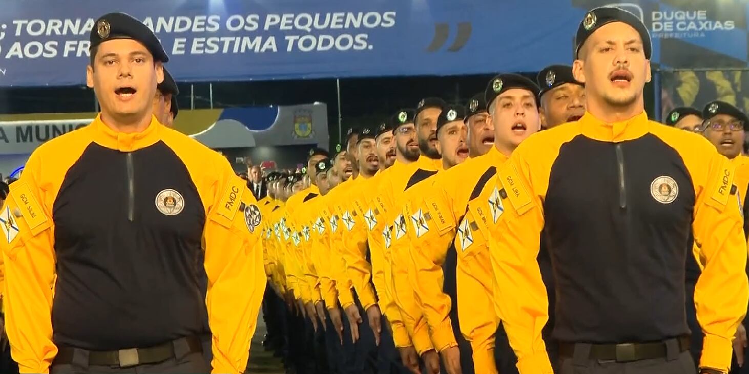 Duque de Caxias forma mais de 500 agentes para a nova Guarda Armada