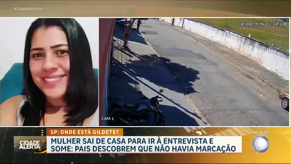 Mulher desaparece após sair de casa para ir em entrevista de emprego em SP