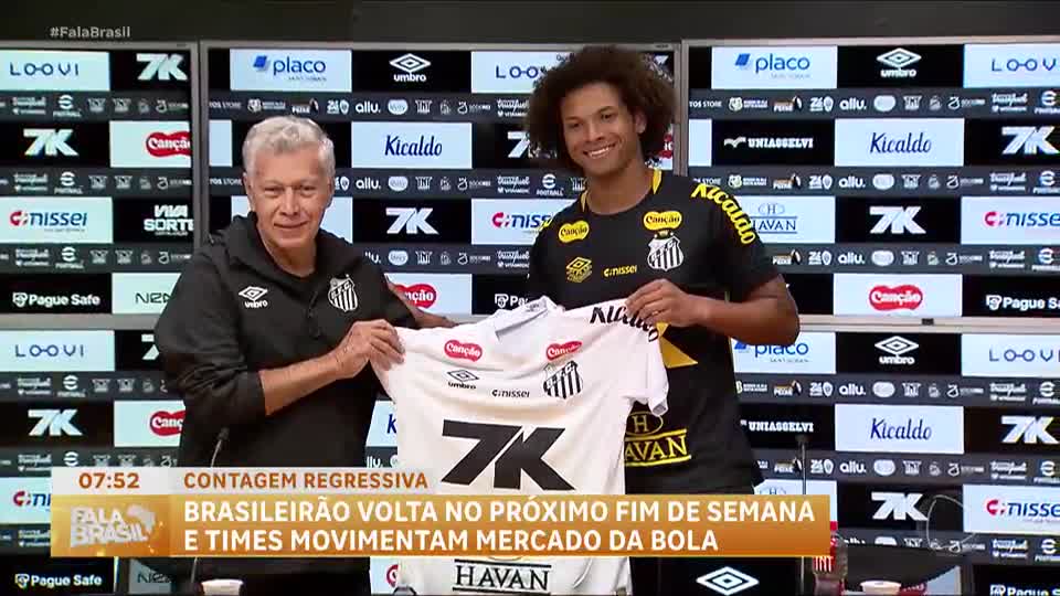 Clubes movimentam o mercado da bola a poucos dias da volta do Campeonato Brasileiro