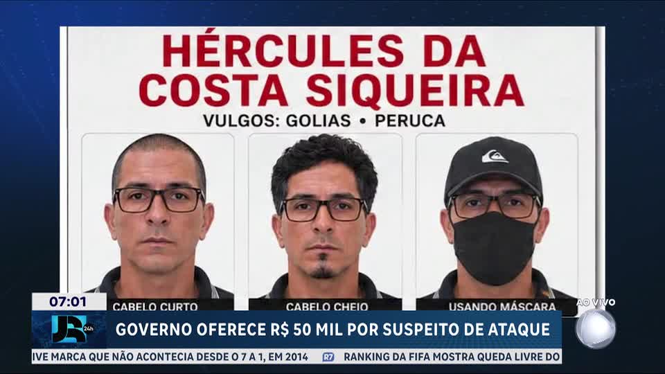 Governo de São Paulo oferece R$ 50 mil por informações sobre suspeito de ataque a tenente da Rota