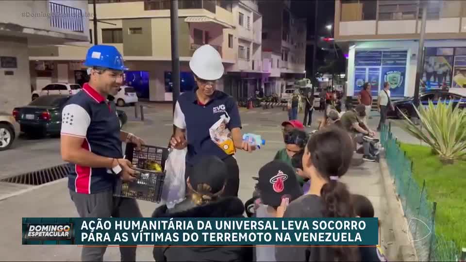 Igreja Universal mobiliza voluntários para ajudar vítimas dos terremotos na Venezuela