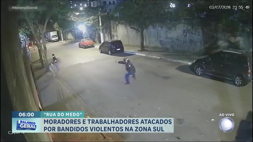 Rua do Medo: moradores da zona sul de São Paulo sofrem com crimes constantes na região