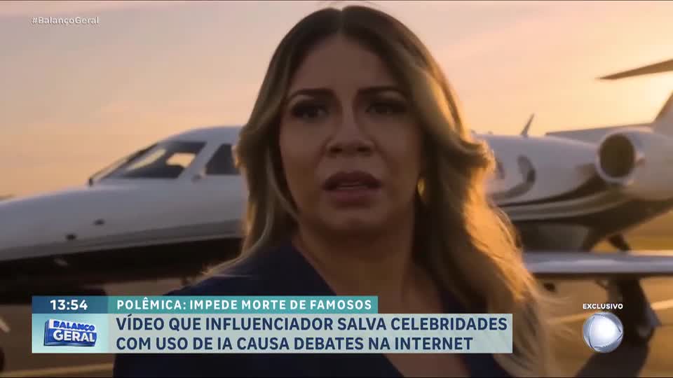 Vídeo com IA que recria mortes de celebridades gera polêmica