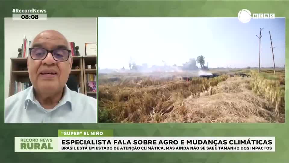 Especialista fala sobre agro e mudanças climáticas