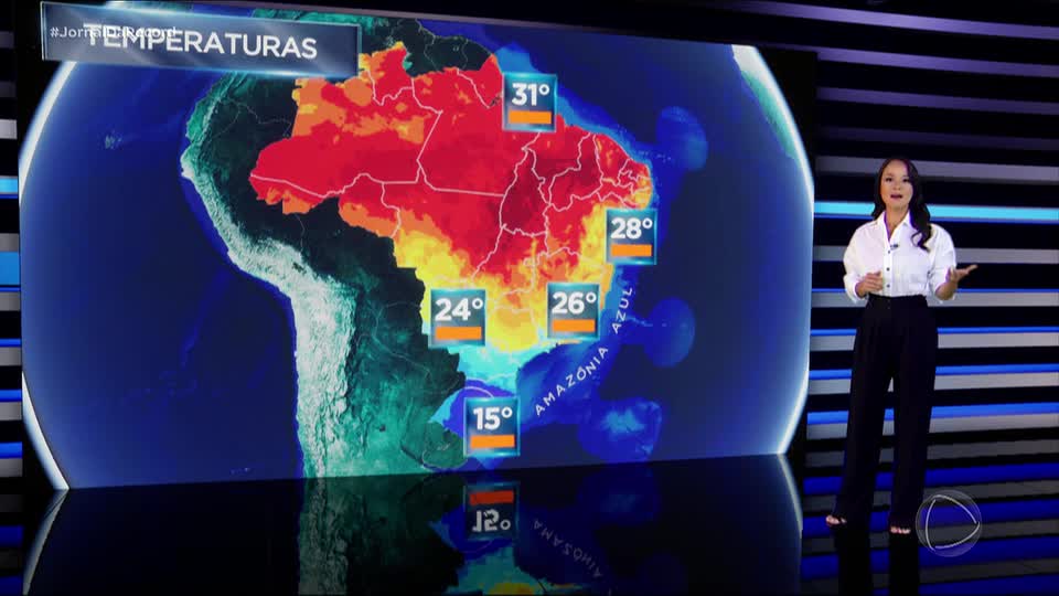 Previsão do Tempo: frente fria derruba temperaturas e mantém chuva no Sul e Sudeste