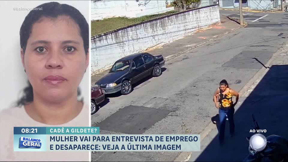 Mulher sai para entrevista de emprego e desaparece no interior de São Paulo