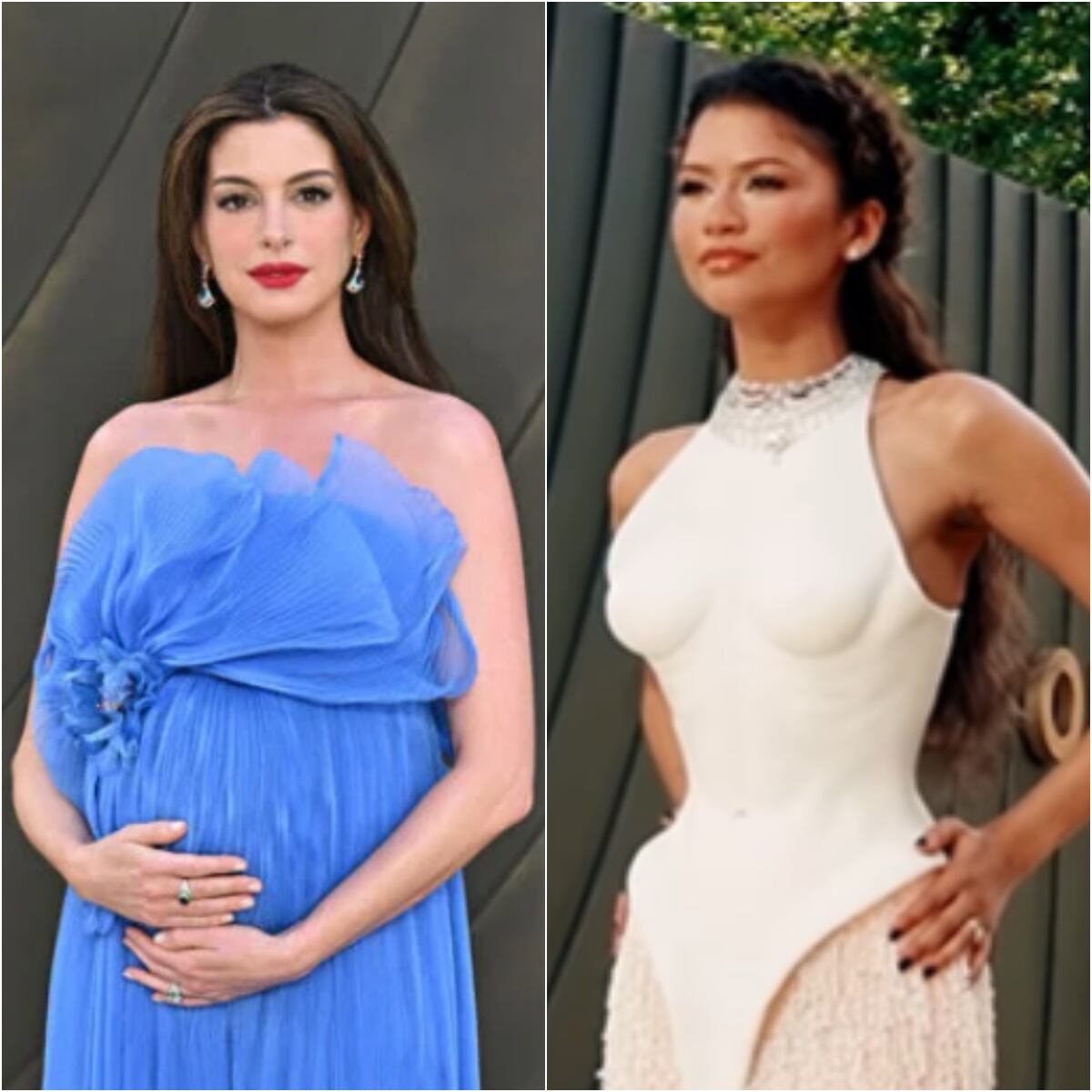 Anne Hathaway e Zendaya brilham em pré-estreia de filme em Londres