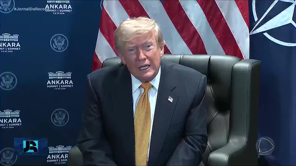 EUA voltam a atacar o Irã; Trump antecipa a ação em reunião da Otan na Turquia