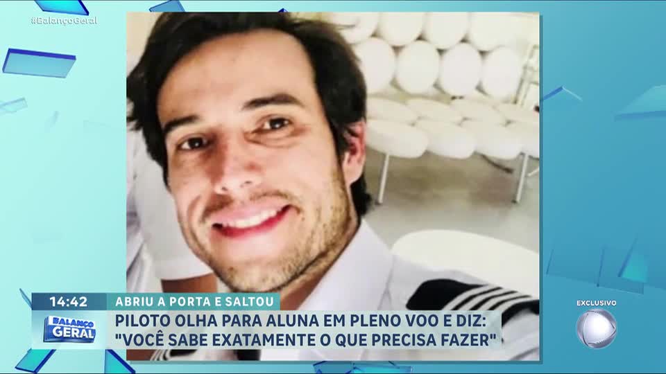 'Você sabe exatamente o que fazer', diz piloto argentino para aluna antes de se jogar de avião