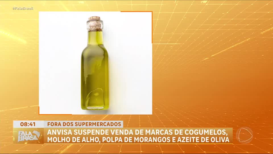 Anvisa suspende comercialização de molhos, azeites e conservas reprovados em testes