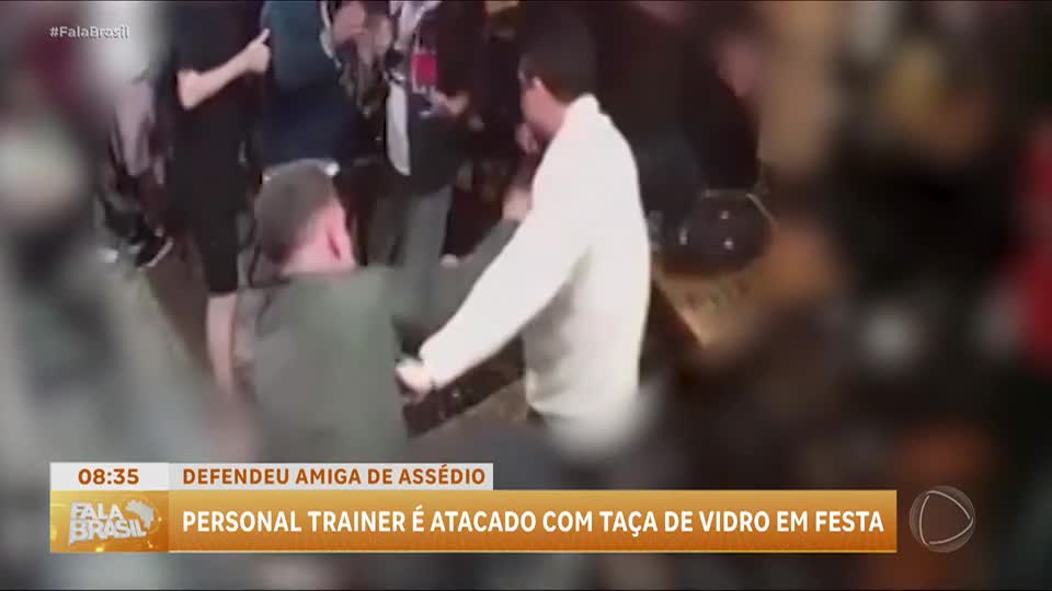 Personal trainer é agredido após defender amiga de assédio em casa noturna