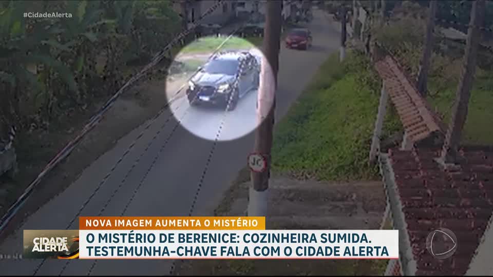 Caso Berenice: novas imagens podem ajudar a desvendar o desaparecimento da cozinheira de 60 anos