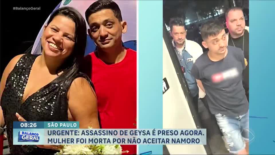 Assassino de Geysa Patez é preso em São Bernardo do Campo, no ABC Paulista