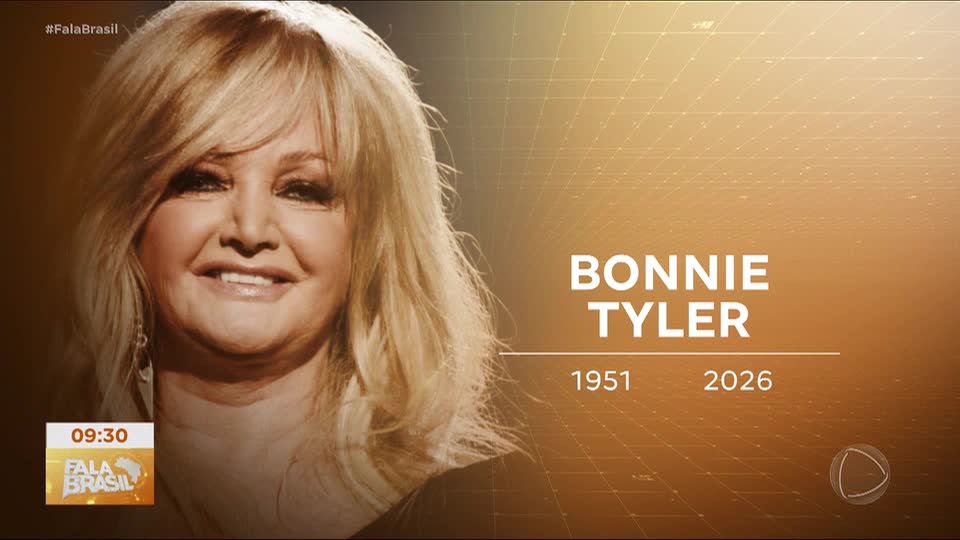 Morre aos 75 anos a cantora Bonnie Tyler, dona do hit 'Total Eclipse of the Heart’