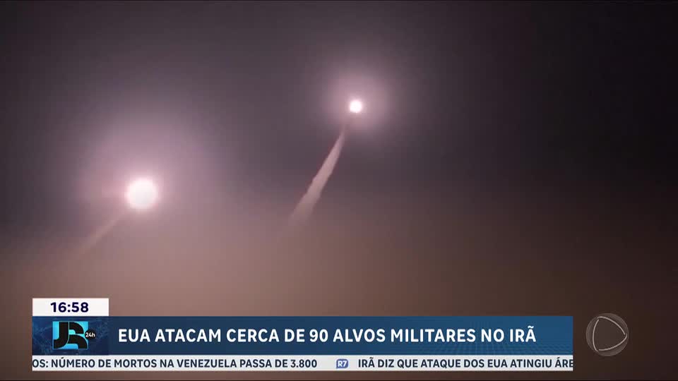 EUA intensificam ataques ao Irã e acertam ao menos 90 alvos militares