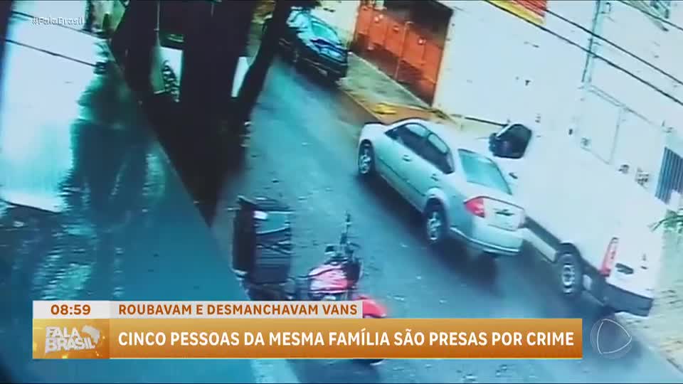 Polícia prende quadrilha especializada no roubo e desmanche de vans em São Paulo