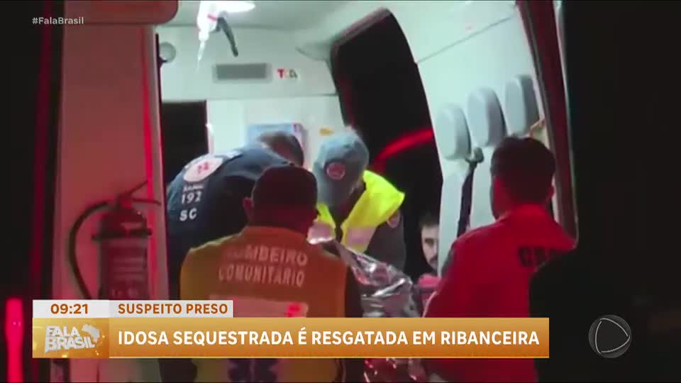 Idosa sequestrada é encontrada amarrada em ribanceira em Santa Catarina