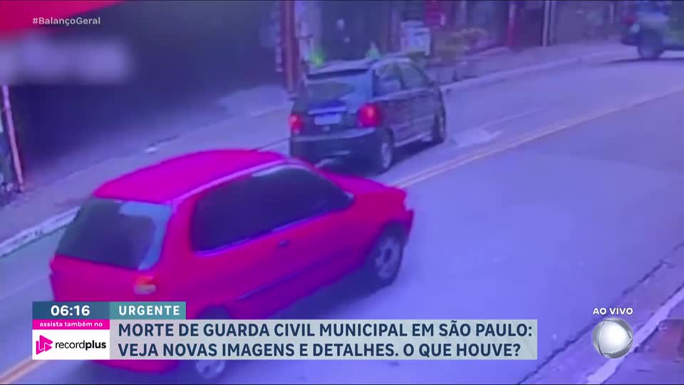 Novas imagens revelam acidente fatal envolvendo GCM em São Paulo