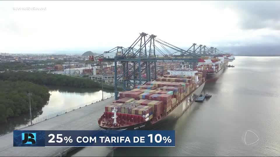 Tarifaço dos EUA completa um ano com impacto nas exportações menor do que o esperado