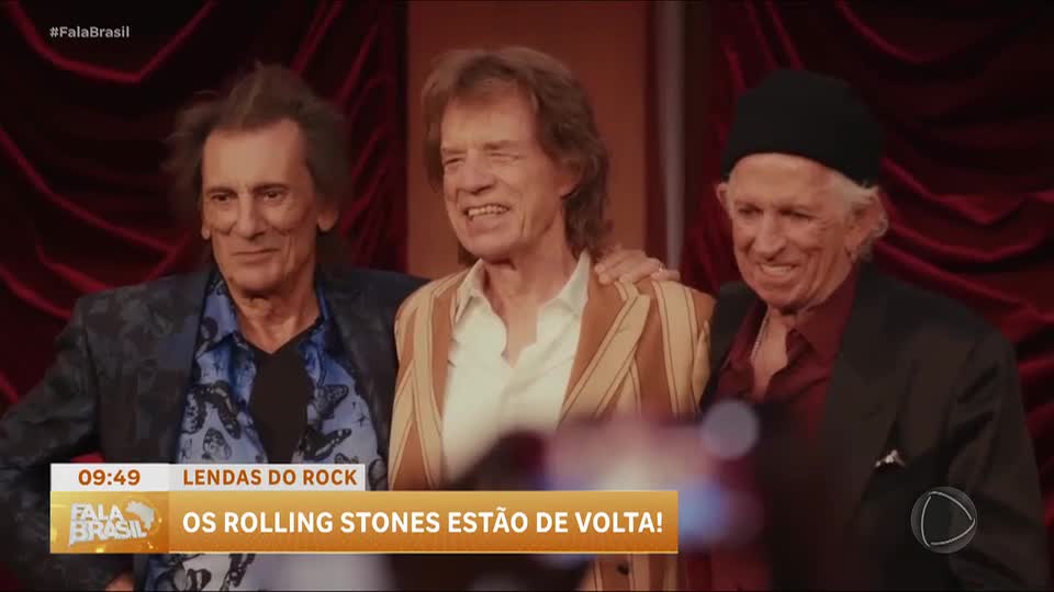 Banda The Rolling Stones lança novo álbum e reacende expectativa por turnê