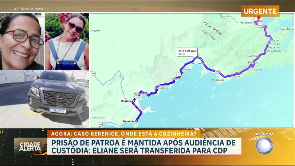 Caso Berenice: polícia prende empresária e investiga deslocamento de carro após desaparecimento