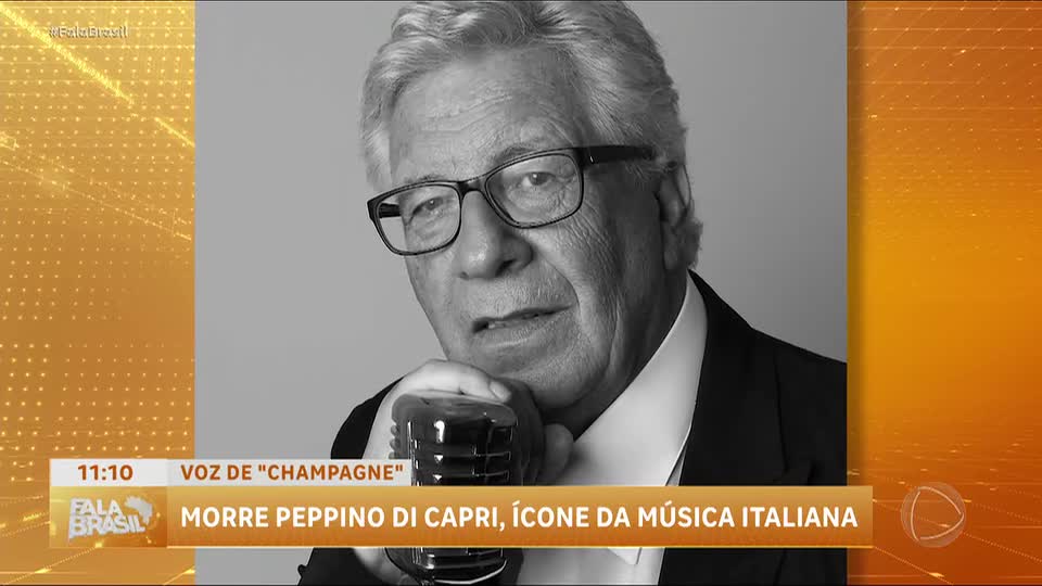 Morre Peppino di Capri, famoso pela música 'Champagne', aos 86 anos
