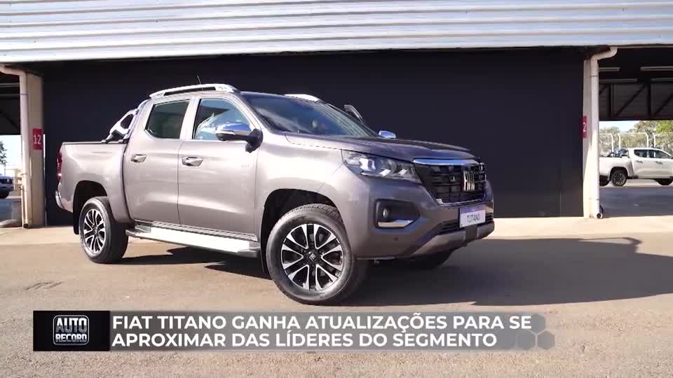 Fiat Titano ganha atualizações para se aproximar as líderes do segmento