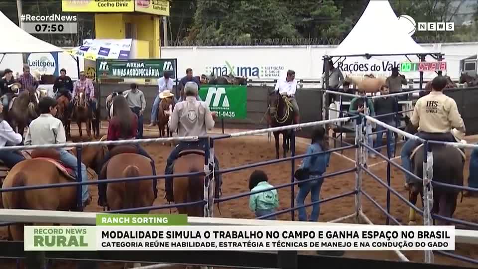 Modalidade simula o trabalho no campo e ganha espaço no Brasil
