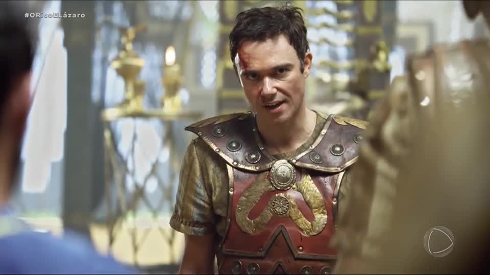 Nebuzaradã corta a mão de Arioque após o general o confrontar  | O Rico e Lázaro