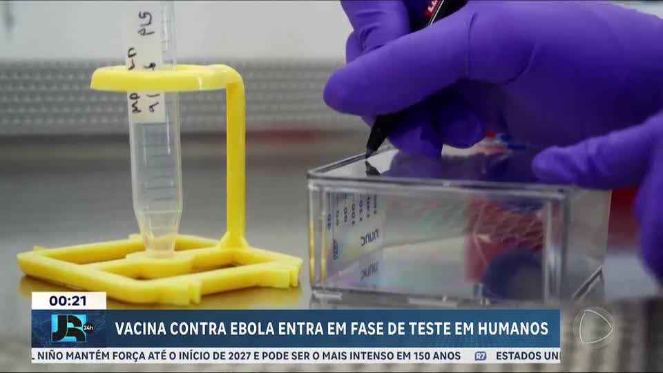 Reino Unido inicia testes de vacina contra nova variante do ebola