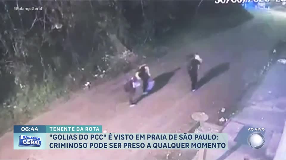 ‘Golias do PCC’ é visto circulando em Peruíbe, no litoral sul de São Paulo